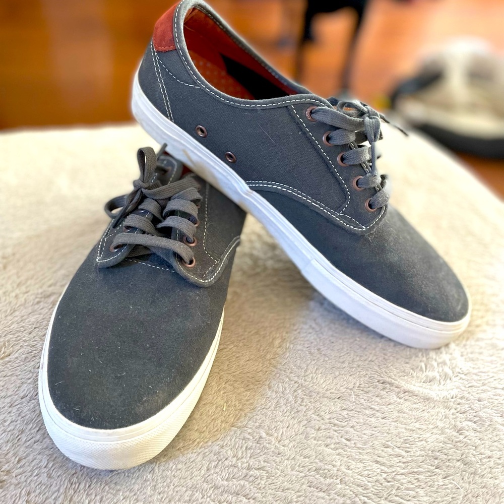 Gray Low Top Vans